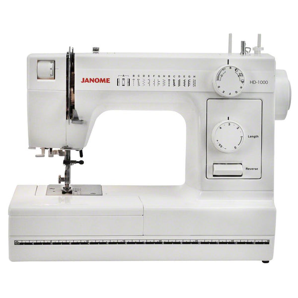 Refurbished Janome HD1000 Heavy Duty Sewing Machine (14 Stitches)