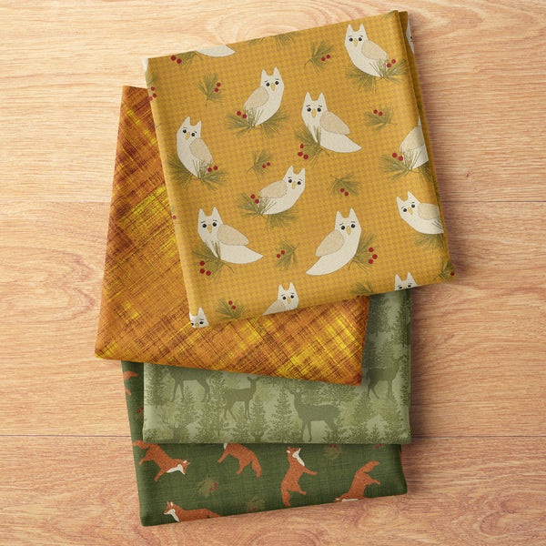 A Walk in the Forest Fabric Collection
