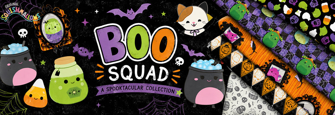 Boo Squad Fabric Collection