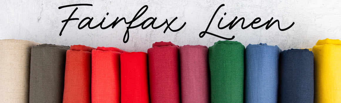 Fairfax Linen Solid Fabric Collection