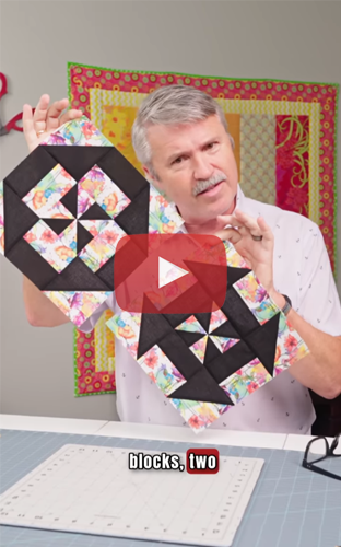 Disappearing Pinwheel Quilt Block