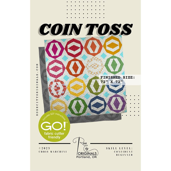 Coin Toss Patchwork Quilt Pattern