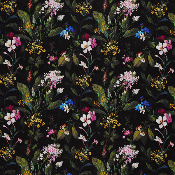Moody Blooms Black