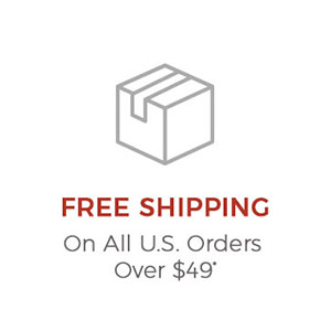 Free Shipping on all US orders over $49*
