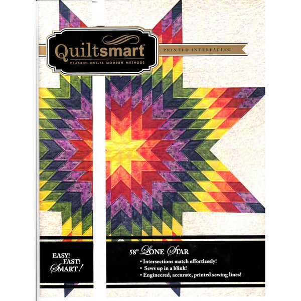 Quiltsmart 58in Lone Star Pattern Kit