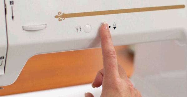 Programmable Needle Up/Down Button
