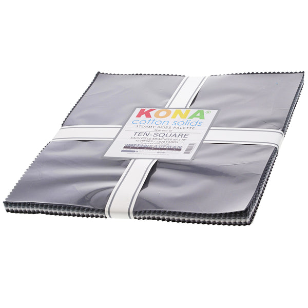 Robert Kaufman, Kona Solids 10" Fabric Squares (42pc)