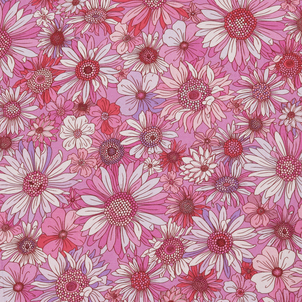 Sleepovers 108" Wide Quilt Backing - Best Friends Rose