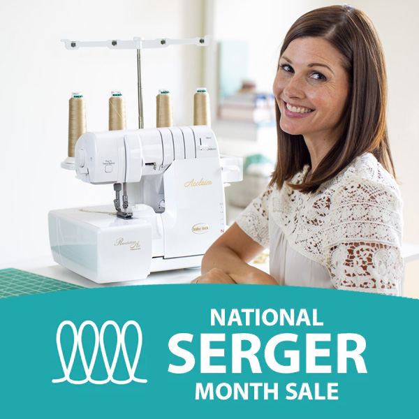 National Serger Month Sale