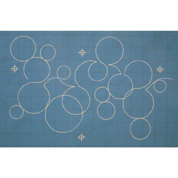 Hancy Free Motion Quilt Stencil