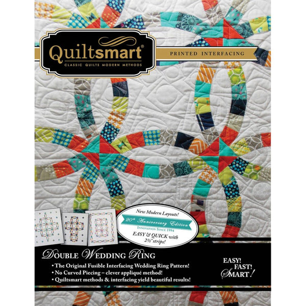 Quiltsmart Double Wedding Ring Quilt Pattern Kit