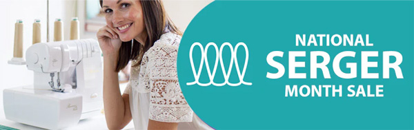 National Serger Month Sale