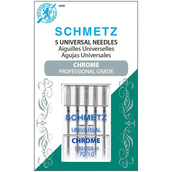 Schmetz Chrome Universal Needles (5 pack)