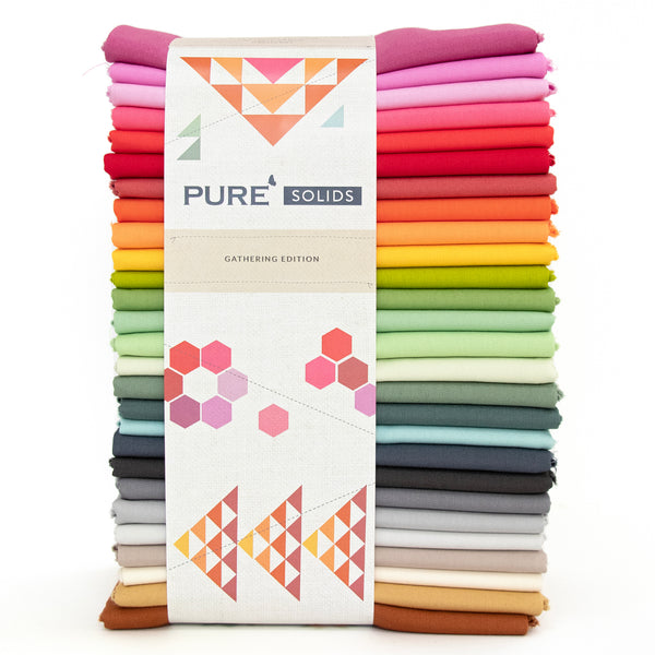 AGF Pure Solids Half Yard Bundles, 27pc - Gathering Edition