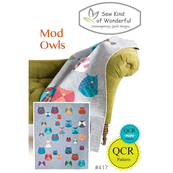 Mod Owls Quilt Pattern