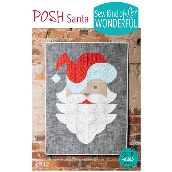 Posh Santa Wall Hanging Pattern