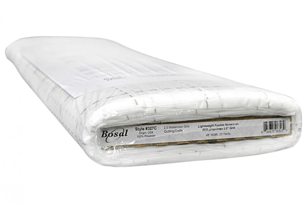 Bosal Quilter's 2-1/2in Grid Fusible Interfacing