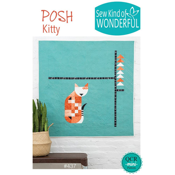 Posh Kitty Quilt Pattern