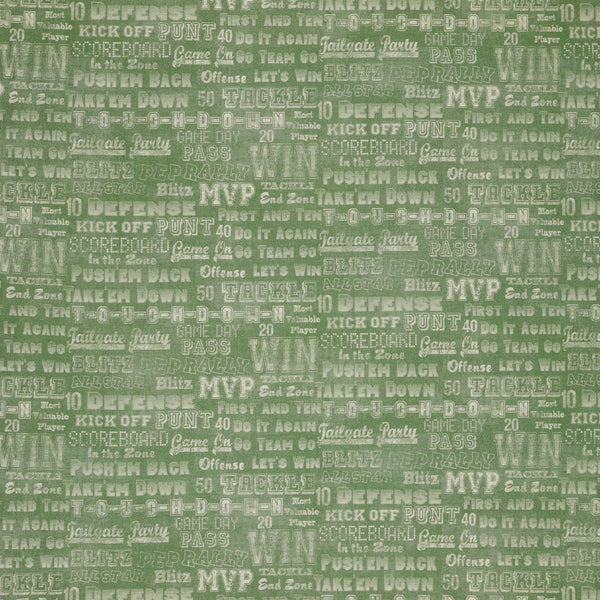 Cheer Em On Medium Green