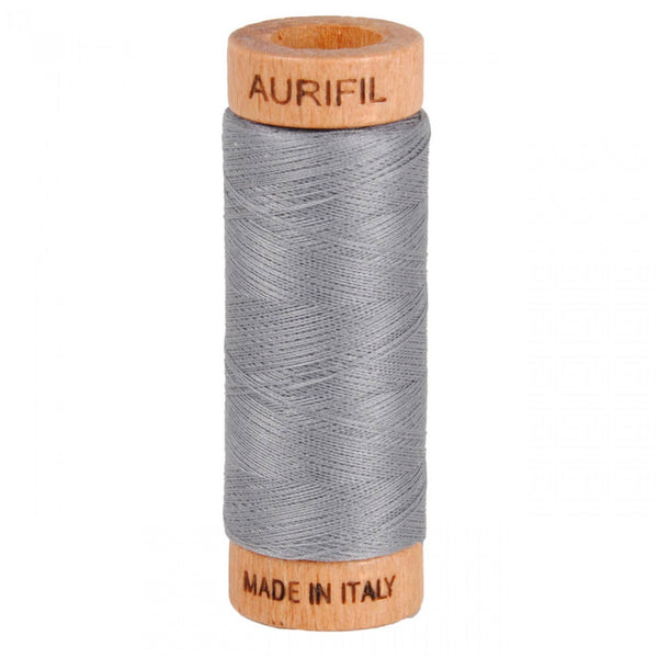 Aurifil 80wt Mako Cotton Thread (300yds) - White