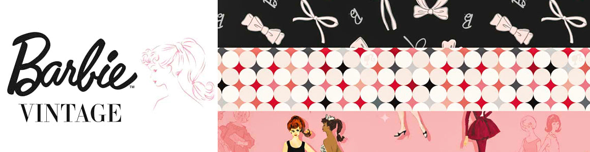 Barbie Vintage Fabric Collection