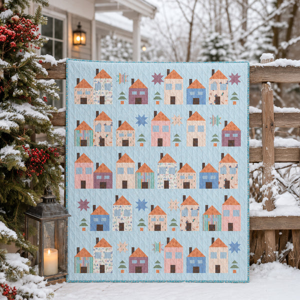 Frost & Fir Welcome to the Neighborhood Quilt Kit