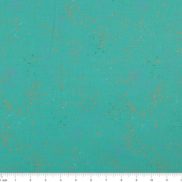 Speckled Metallic Fabric Collection - Succulent