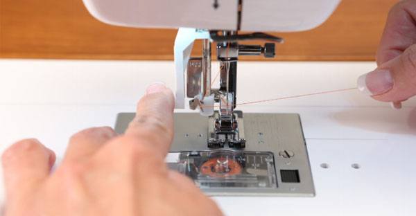Built-In Needle Threader