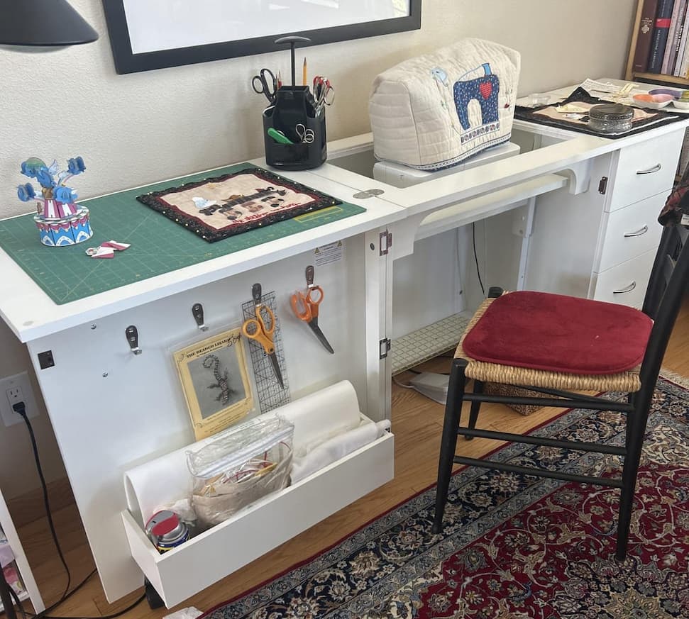 Harriet Sewing Cabinet (2 Colors Available)