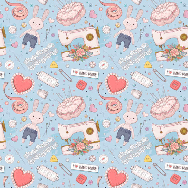 Sewing Elements Fabric - Variation 2