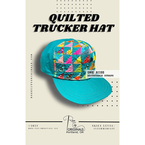 Quilted Trucker Hat Pattern