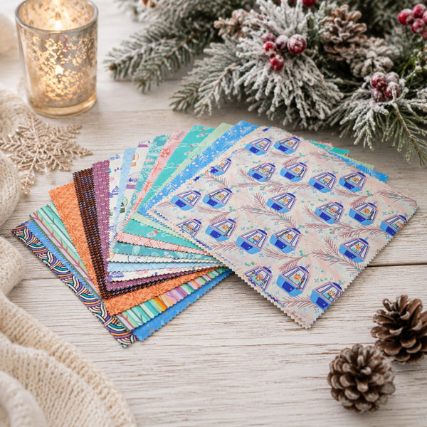 Frost & Fir 10" Fabric Squares - 42 pc