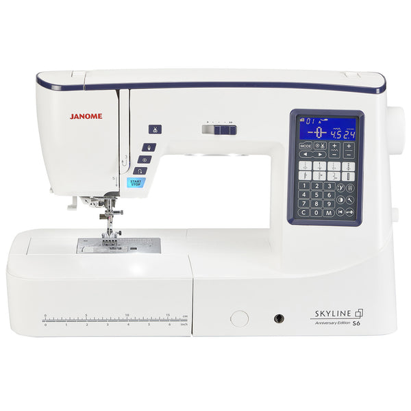 Refurbished Janome Skyline S6 Anniversary Edition Computerized Quilting Machine