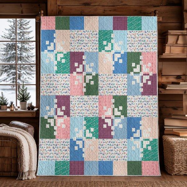 Frost & Fir Winterly Quilt Kit