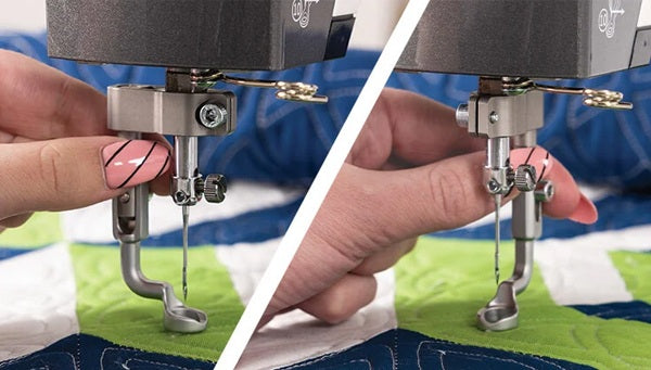 REPOSITIONABLE HOPPING FOOT