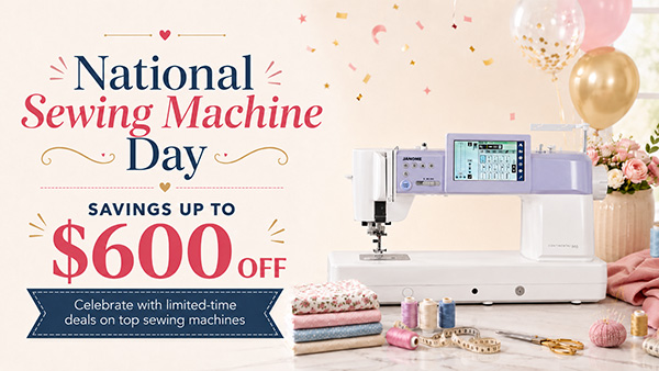 National Sewing Machine Day