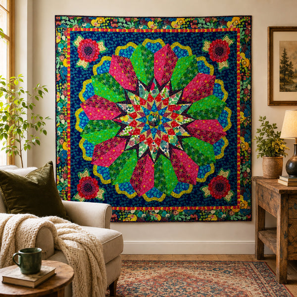 Sunshine Summer Garden Quilt Kit