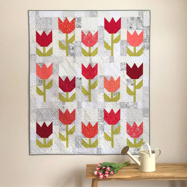 Paper Tulips Quilt Pattern
