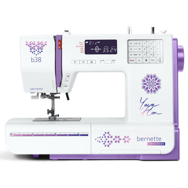 Open Box bernette 38 Yaya Han Edition Computerized Sewing Machine with FREE Bundle