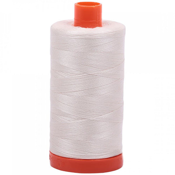 Aurifil 50wt Mako Cotton Thread (1,422yds)