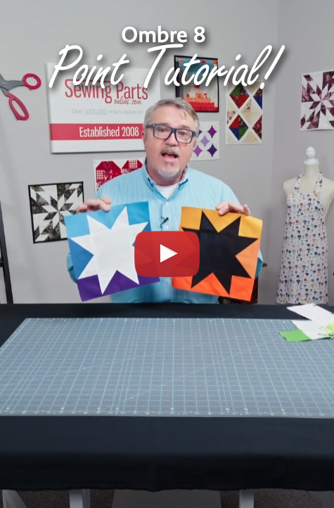 Ombre 8 Point Tutorial
