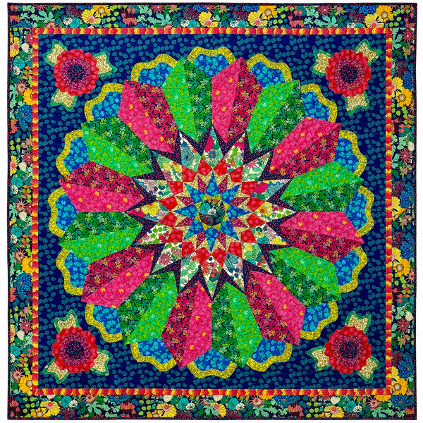 Sunshine Summer Garden Quilt Kit