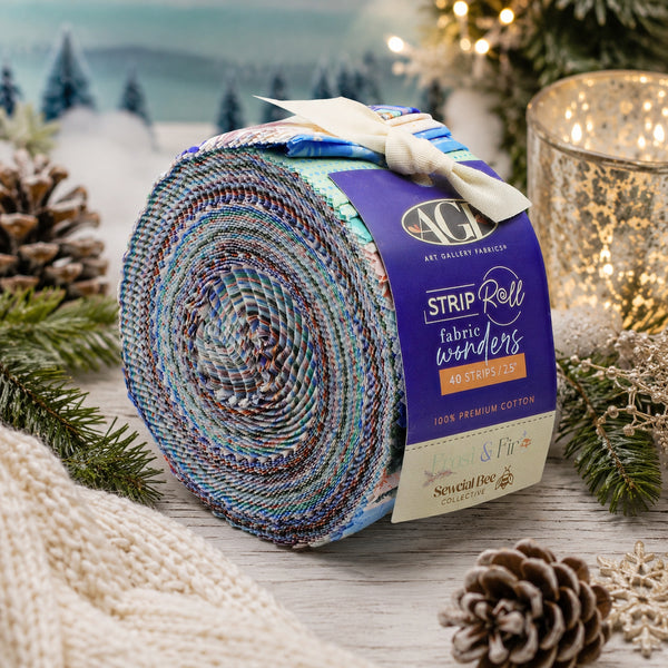 Frost & Fir Fabric Fabric Roll (40pc)