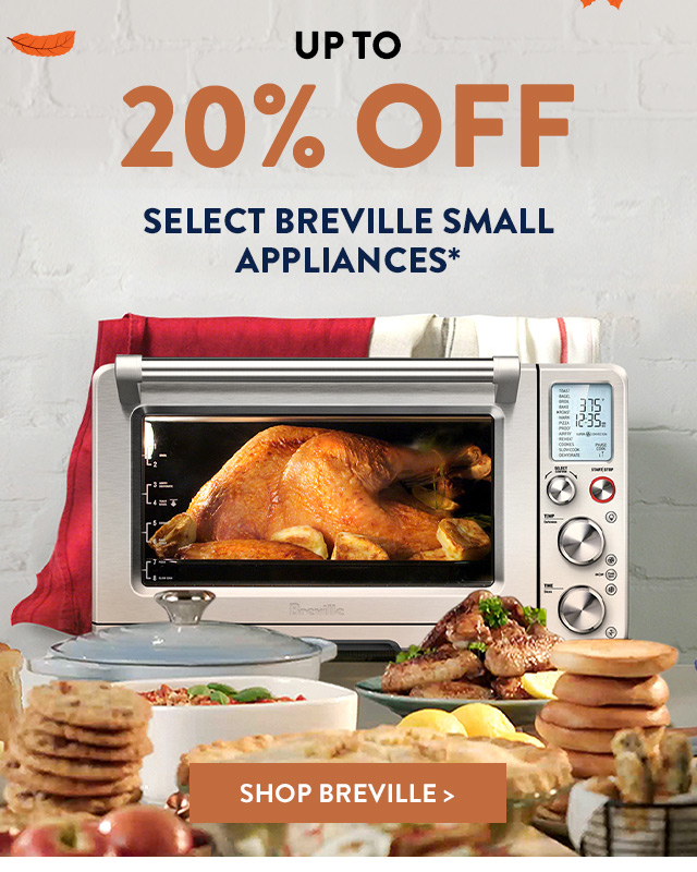 Breville Thanksgiving Savings! 🍂 ECS Coffee