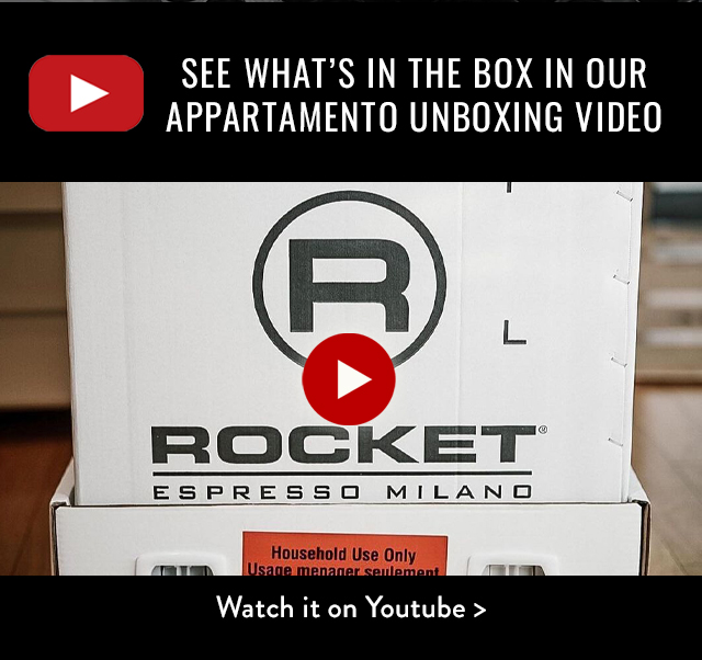 Discover the Rocket Appartamento Espresso Machine ☕ ECS Coffee