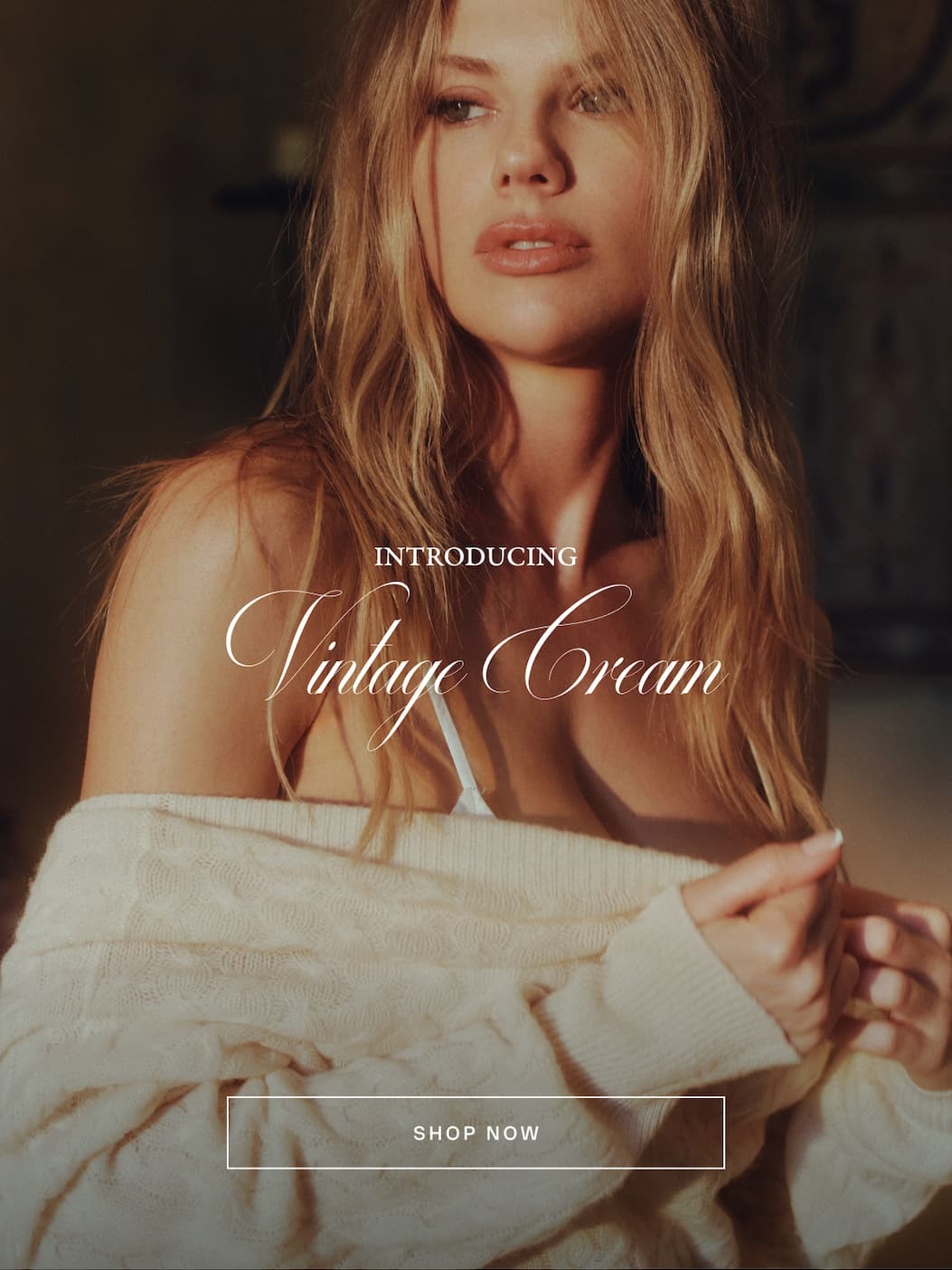 Introducing Vintage Cream