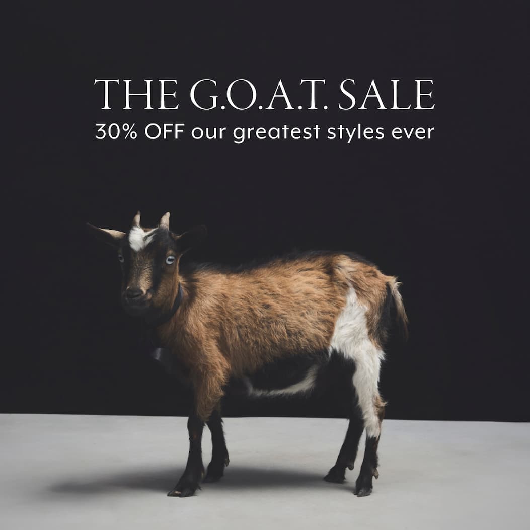 Shop the GOAT Sale