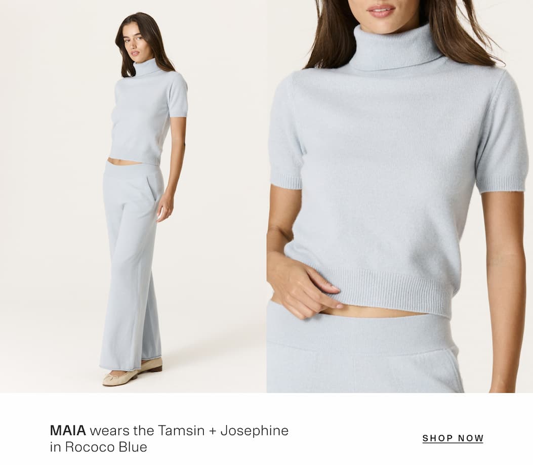Maia wears Tamsin + Josephine