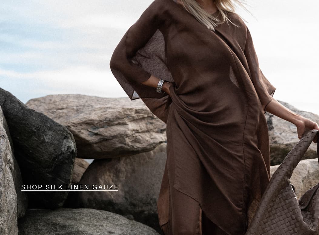 Shop Silk Linen Gauze