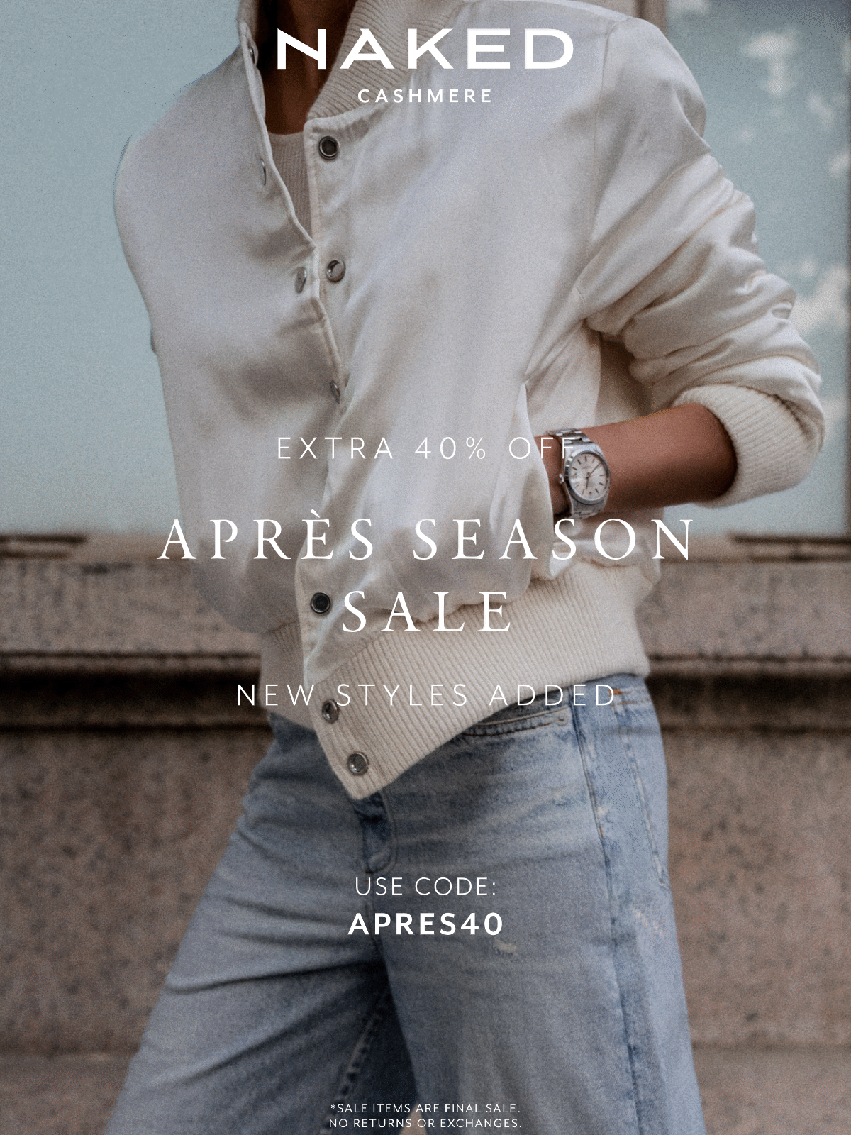 Extra 40% Off - Use code APRES40